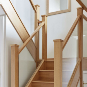 wooden stairs