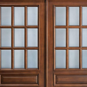 wooden doors